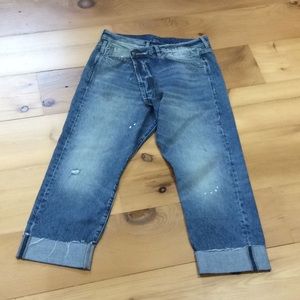 R13 crossover jeans in Jasper
